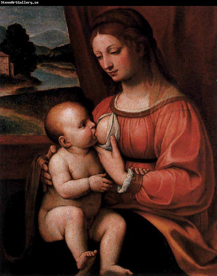 Bernadino Luini Nursing Madonna